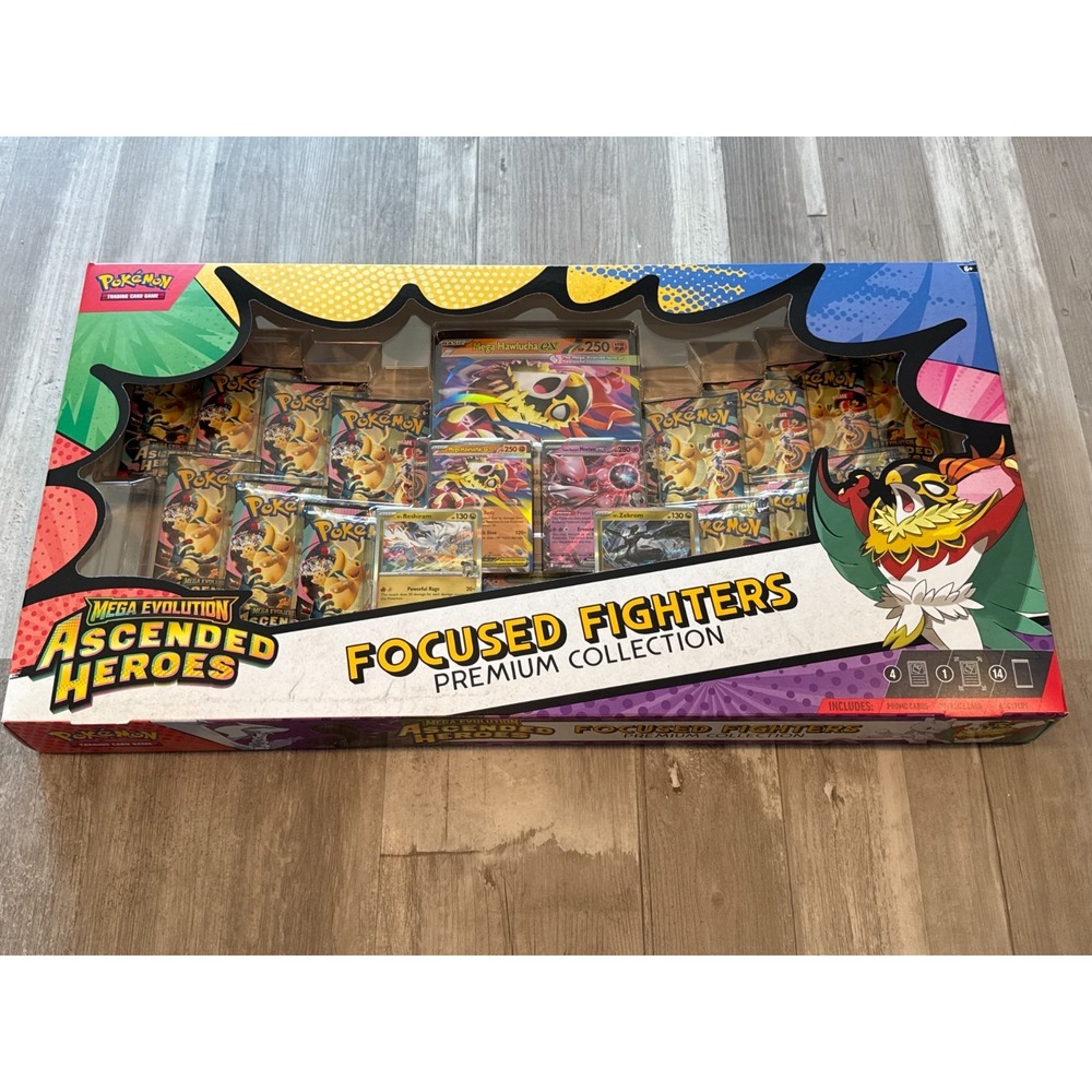 Pokemon Ascended Heroes Focused Fighters Premium Collection 10-10669-101